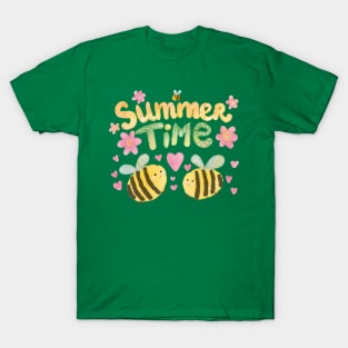 Cute bees Summertime T-Shirt